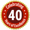 40 years of excellence